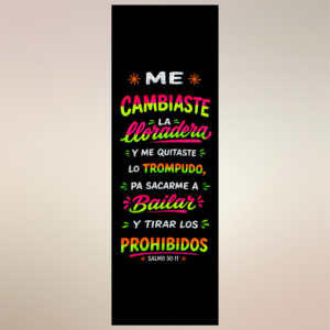 Me cambiaste la lloradera- negro